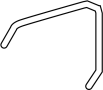 Image of Door Window Molding (Rear) image for your 2007 TOYOTA FJ CRUISER 4000CC 24-VALVE DOHC EFI, MANUAL