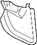 Image of Mud Flap (Right, Rear). Mud Flap. Air deflector. image for your 2008 Toyota FJ Cruiser   