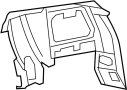 Image of Quarter Panel (Front, Rear, Upper) image for your 2010 Toyota Camry   