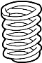 Image of Coil Spring (Rear) image for your 2015 TOYOTA 4RUNNER