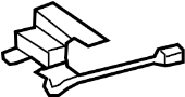 Image of Lock. Actuator.  Sliding Window Latch. image for your 1999 TOYOTA COROLLA