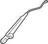 Image of Back Glass Wiper Arm (Rear) image for your 2022 Toyota RAV4  Hybrid Limited Sport Utility 