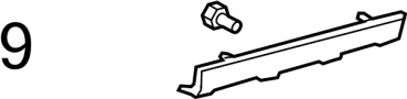 Image of Valance Panel Clip (Rear, Lower) image for your 2000 Toyota Celica  GT Hatchback 