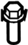 View Bumper Cover Bolt (Upper) Full-Sized Product Image