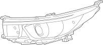 Image of Headlight (Left) image for your 2022 Toyota RAV4 PRIME   