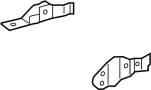 Image of Radiator Support Panel Brace (Front) image for your 2007 TOYOTA HIGHLANDER