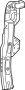 Image of Side support. SUPPORT SUB - ASSEMBLY, RA. SUPPORT, RADIATOR.  Included with: Radiator. image for your 2007 TOYOTA HIGHLANDER