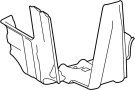 Image of Battery Tray (Rear) image for your 2011 Toyota Corolla   