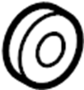 Image of Collar. Pump. ABS.  A ring or clip with a. image for your 1988 TOYOTA