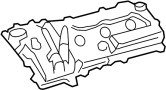 Image of Engine Valve Cover image for your 2004 Toyota Corolla  LE SEDAN 