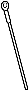 Image of Engine Oil Dipstick (Left) image for your 2001 TOYOTA TACOMA