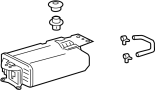 Image of Vapor Canister image for your 1998 Toyota Tacoma  Pre Runner Extended Cab Pickup Fleetside 