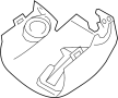 Image of Steering Column Cover (Upper, Lower) image for your 2022 Toyota RAV4  XLE Sport Utility 