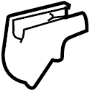 Image of Seat Track Cover image for your 2024 Toyota Camry 2.5L A/T FWD SE SEDAN 
