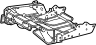 Image of Seat Frame (Rear, Lower) image for your 2014 Toyota Highlander 3.5L V6 FULL HYBRID EV-GAS (FHEV) CVT AWD Hybrid LE Sport Utility 