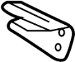 Image of Seat Trim Panel (Front, Rear) image for your 2015 TOYOTA Prius C