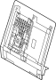 Image of Seat Back Panel (Rear) image for your 2009 Toyota Camry  XLE SEDAN 