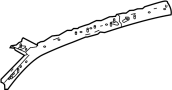 View RAIL SUB - ASSEMBLY, ROOF. Roof side panel.  Full-Sized Product Image