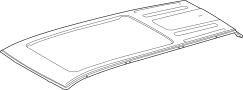 Image of Roof panel. image for your 2016 Toyota Highlander 3.5L V6 A/T FWD LE Sport Utility 