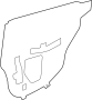 Image of Door Water Deflector (Rear) image for your 2023 Toyota RAV4 PRIME   
