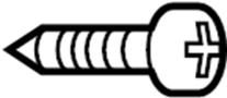 View Screw. Door. Panel. Trim. Armrest.  Full-Sized Product Image