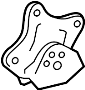 Image of Shock Mount Bracket (Rear, Upper) image for your 2018 Toyota Highlander   