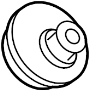 Image of Wiper. Motor. Grommet. Glass. (Rear). A rubber ring with a. image for your 2021 TOYOTA VENZA