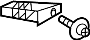 Image of Side support. Stay, Bumper Side. (Front) image for your 2021 TOYOTA HIGHLANDER