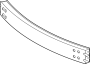 Image of Impact bar. REINFORCEMENT SUB - AS. image for your 2024 Toyota Sequoia   