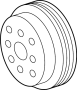 Image of Engine Water Pump Pulley image for your 2010 Toyota Corolla   