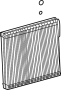 View A/C Evaporator Core Full-Sized Product Image