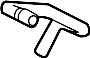 Image of A/C Evaporator Drain image for your Toyota