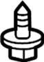 View Screw. Molding. (Rear) Full-Sized Product Image