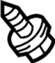View Screw. Molding. (Rear) Full-Sized Product Image