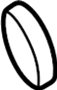 Image of Gasket. Pipe. Muffler. Exhaust. (Front, Rear). Gasket for Catalytic. image for your 2014 Toyota Tundra   