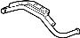 Image of Exhaust System Hanger Bracket image for your 2014 Toyota Corolla  LE SEDAN 