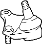 Image of Suspension Ball Joint (Lower) image for your 2015 Toyota Corolla  S SEDAN 