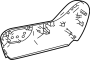 Image of Seat Trim Panel (Front, Lower) image for your 2024 Toyota Camry  XSE Sedan 