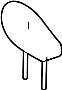 Image of Headrest Assembly, SE. Headrest, outer. (Rear) image for your 2014 Toyota Sequoia   
