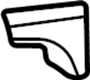 Image of Door Trim Molding (Rear, Upper) image for your 2020 Toyota Highlander   