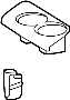 Image of Interior Quarter Panel Cup Holder image for your 2001 TOYOTA