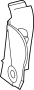 View Tail Light Cover (Rear, Upper) Full-Sized Product Image 1 of 1