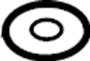 View Engine Oil Drain Plug Gasket Full-Sized Product Image 1 of 2