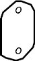 View Bumper Impact Bar Gasket Full-Sized Product Image 1 of 1