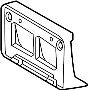 Image of Bracket SUB - Assembly. License Bracket. (Front) image for your Toyota Tacoma  TRD Pro Crew Cab Pickup Fleetside