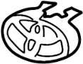 Image of Grille Emblem image for your 2024 Toyota Sequoia  Limited Sport Utility 