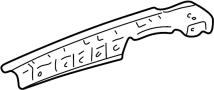Image of Fender Rail (Front, Upper, Lower) image for your 2001 TOYOTA SIENNA