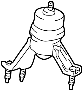 Image of Engine Mount (Rear) image for your 1994 TOYOTA CAMRY WAGON, DX 2200CC 16-VALVE DOHC EFI, MANUAL