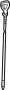 View Engine Oil Dipstick (Left) Full-Sized Product Image