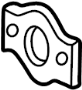 Image of Gasket. Valve. EGR. (Right). A Gasket for an EGR Tube. image for your 2004 TOYOTA CAMRY XLE 2400CC 16-VALVE DOHC EFI, AUTOMATIC  5-SPEED